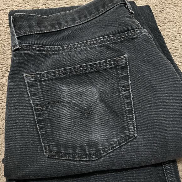 Vtg 1999 Levi’s 501 XX Fly Button Made in USA Denim Black 36 X 30 (Measures 34”) - Picture 12 of 12